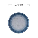 Western Style Ceramic Dish Round Plate