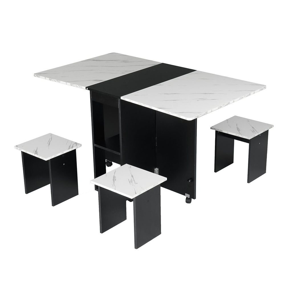 Folding Dining Table Set