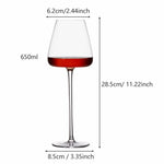 2pcs Lead-Free Wine Glass
