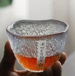 Japanese Handmade Hammered Whiskey Glass