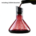 1200ML Handmade Crystal Decanter - Elegance in Every Pour