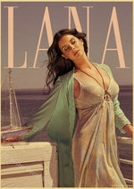 Singer Lana Del Rey Poster