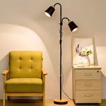 Adjustable Wooden Floor Lamp