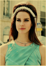 Singer Lana Del Rey Poster