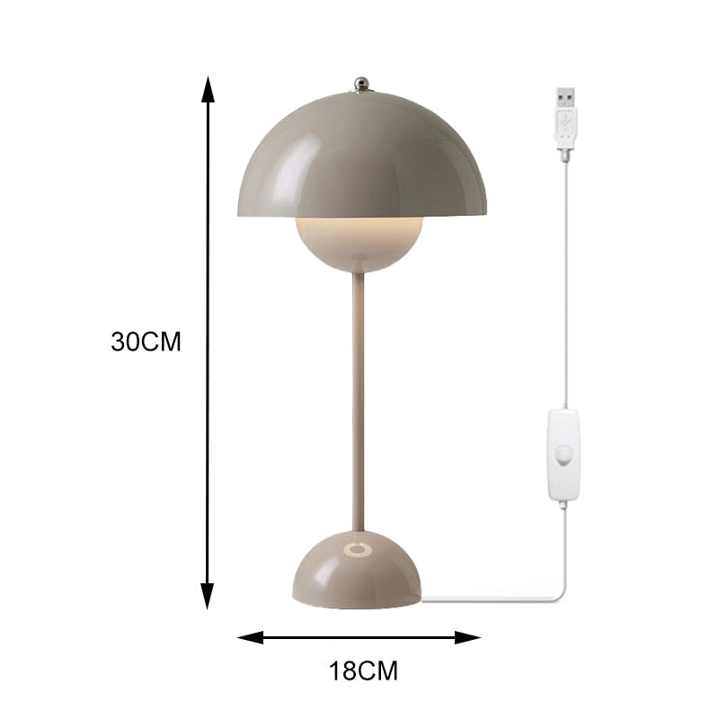 Touch Rechargeable Bud Table Lamp