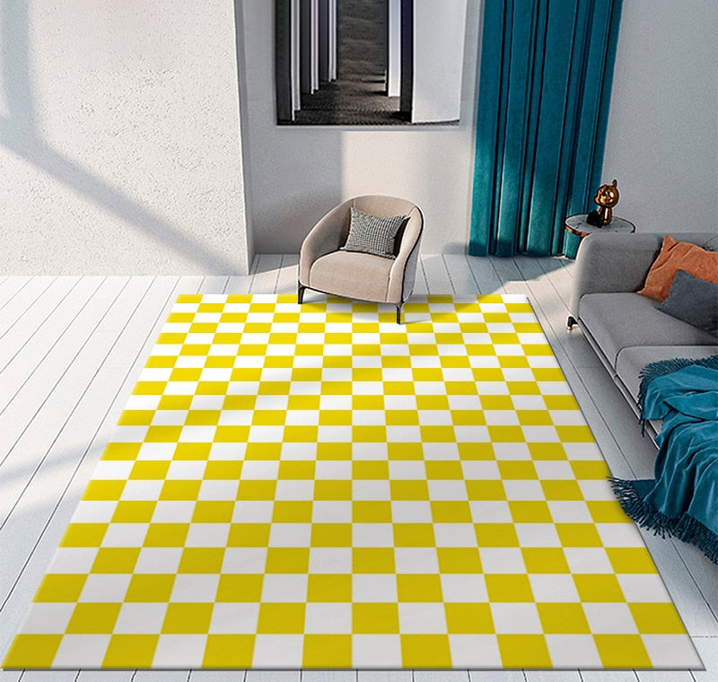 Checkerboard Pattern Carpet