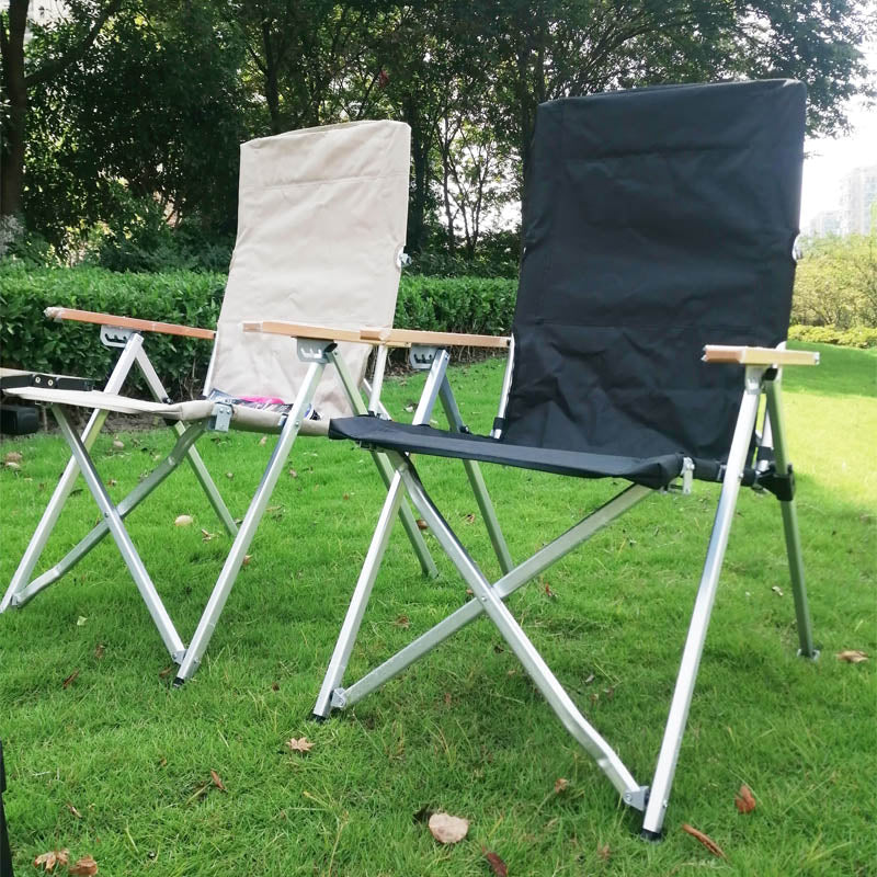 Outdoor Folding Chair Three-Speed Adjustable Long Back Chair