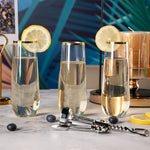 12pcs Disposable Champagne Glass